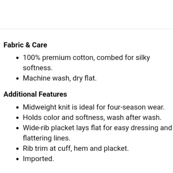 LL Bean XOXO Blue White Knit Open Front Cardigan EUC sz S - Picture 7 of 14